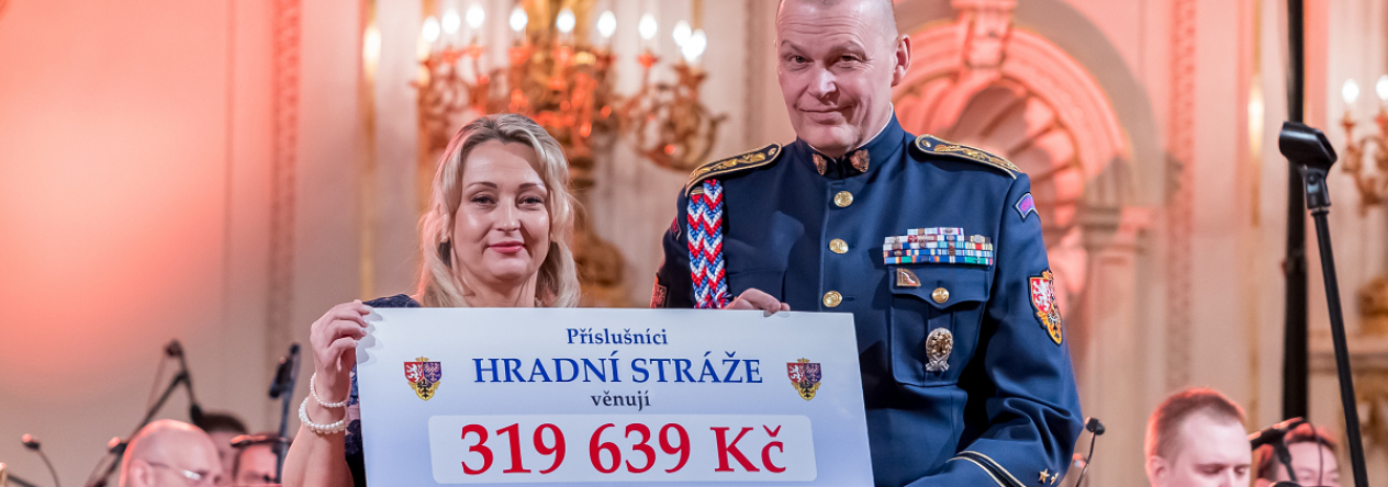 Finanční sbírka u příležitosti XXXI. reprezentačního plesu Hradní stráže