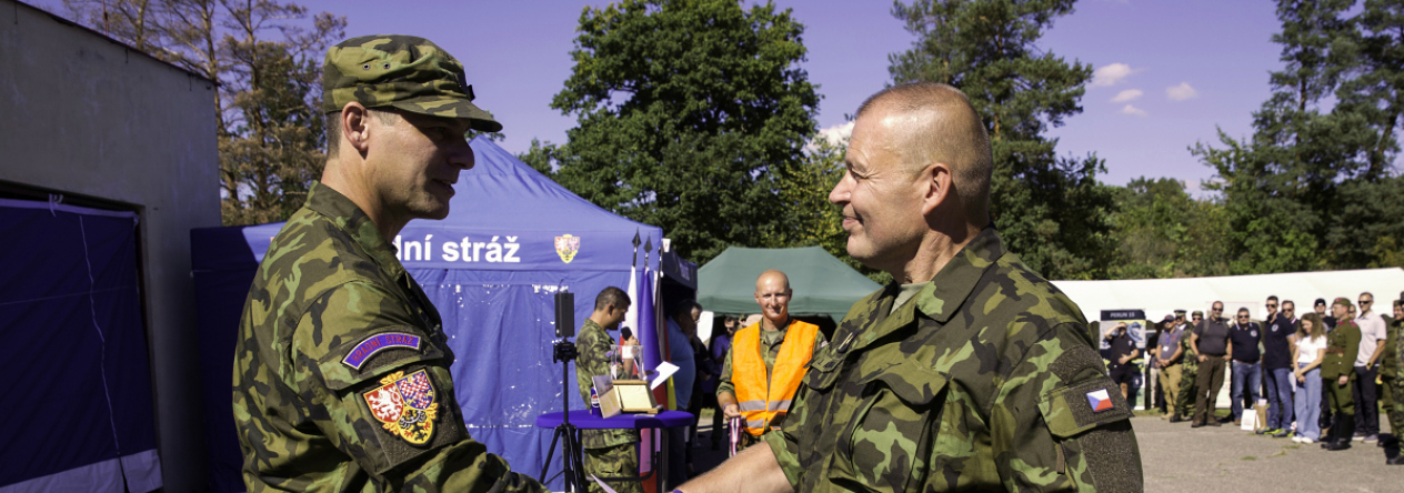 Střelecká soutěž velitele Hradní stráže 3. září 2025