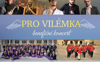 Benefiční koncert pro Vilémka pod záštitou Hradní stráže dne 20. února 2025