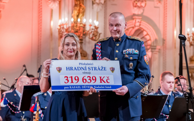 Finanční sbírka u příležitosti XXXI. reprezentačního plesu Hradní stráže