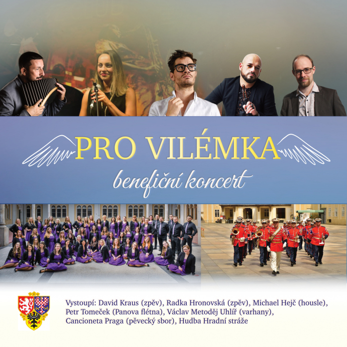 Benefiční koncert pro Vilémka pod záštitou Hradní stráže dne 20. února 2025