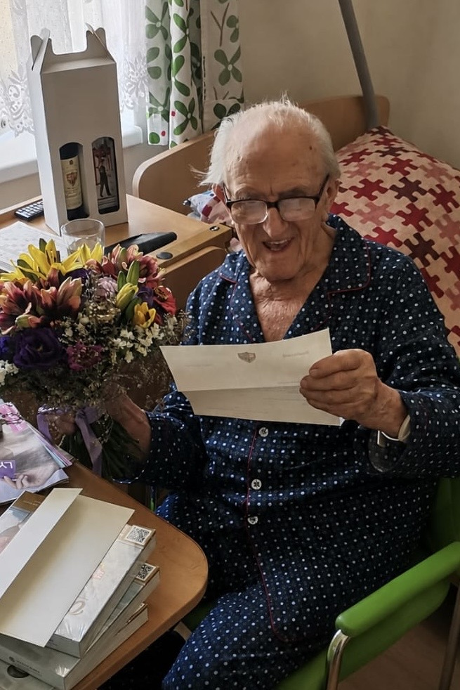 100. narozeniny bývalého Hraďáka pana Stanislava Jakeše