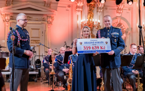 Finanční sbírka u příležitosti XXXI. reprezentačního plesu Hradní stráže