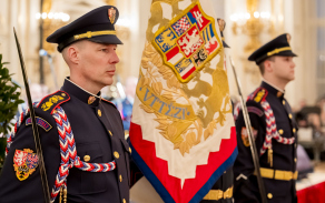 Dobročinná sbírka u příležitosti XXXII. reprezentačního plesu Hradní stráže