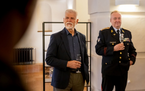 Setkání prezidenta republiky s účastníky dobrovolného vojenského cvičení dne 21. července 2026