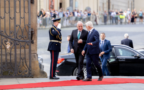 Státní návštěva prezidenta Arménie v ČR dne 3. září 2026