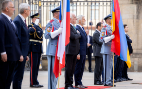 Státní návštěva prezidenta Arménie v ČR dne 3. září 2026