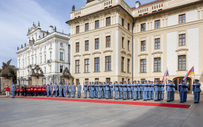 Státní návštěva prezidenta Arménie v ČR dne 3. září 2026