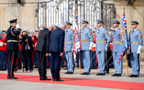 Státní návštěva prezidenta Arménie v ČR dne 3. září 2026